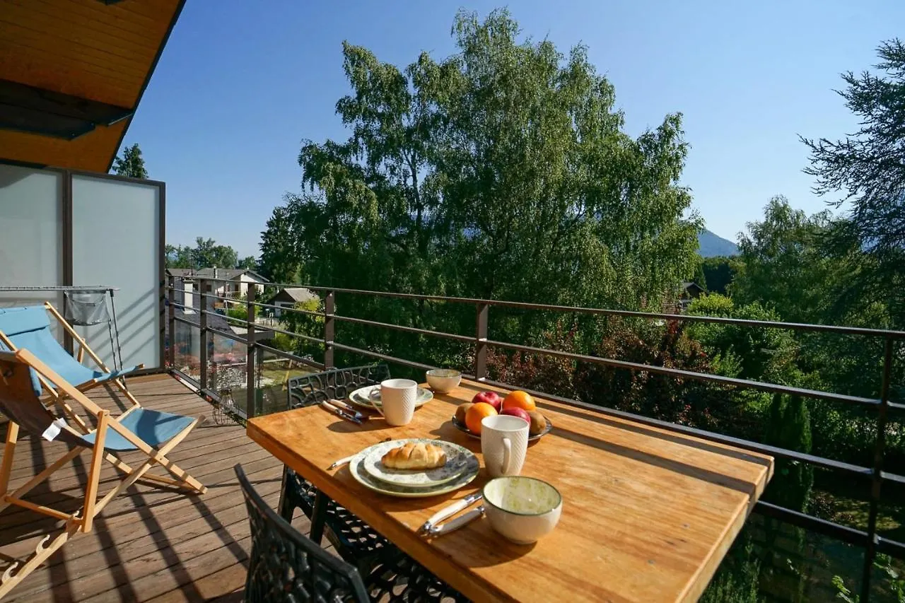 La Tournette Superb Quiet Apartment 300 Meters From The Lake Sevrier